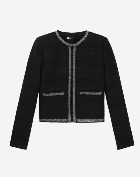 Veste avec Chaines noire