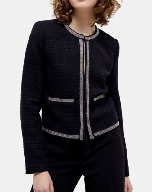Veste avec Chaines noire