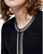 Veste avec Chaines noire