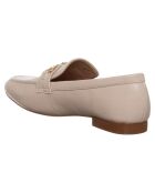 Mocassins en Cuir Caroline beiges