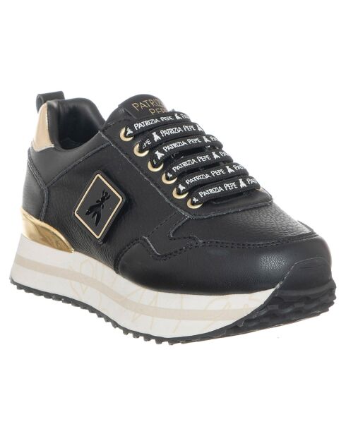 Sneakers Amélie noir/doré