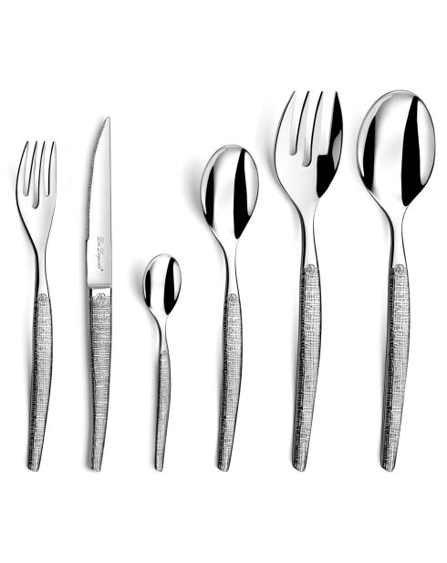 Set de cuchillos para carne Jet Styl gris - 50 piezas