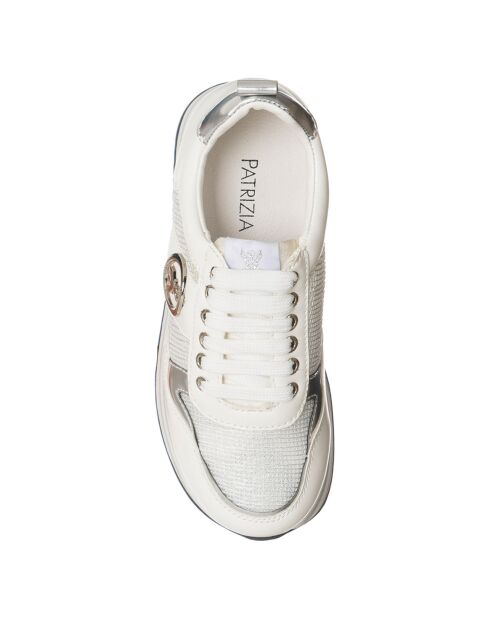 Sneakers Naya blanc/argenté