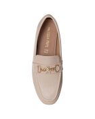Mocassins en Cuir Caroline beiges
