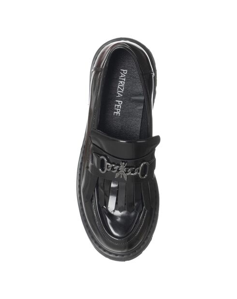 Mocassins en Cuir verni Juliette noirs