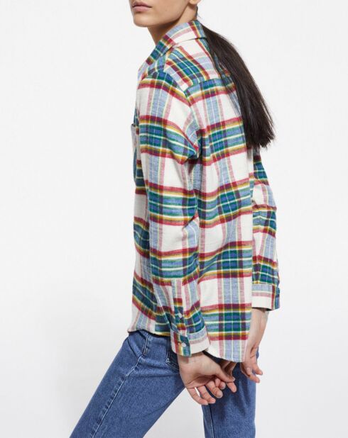 Chemise à Carreaux multicolore