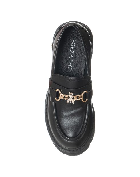Mocassins en Cuir Juliette noirs