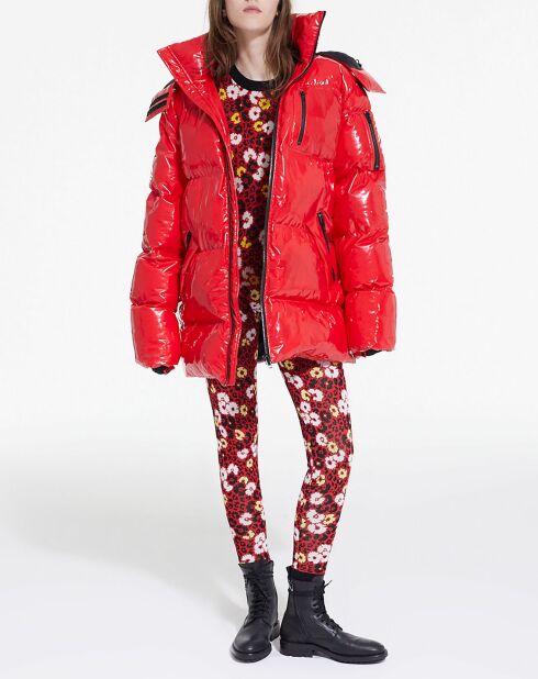 Doudoune Oversize rouge