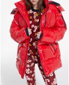 Doudoune Oversize rouge