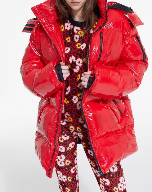 Doudoune Oversize rouge