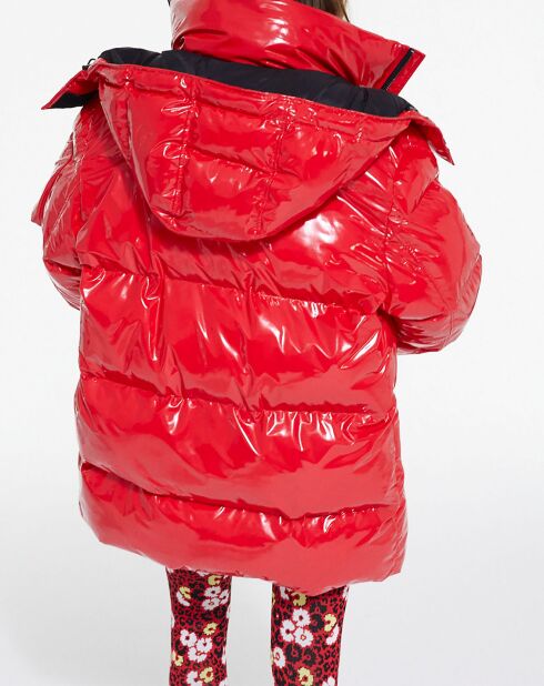 Doudoune Oversize rouge