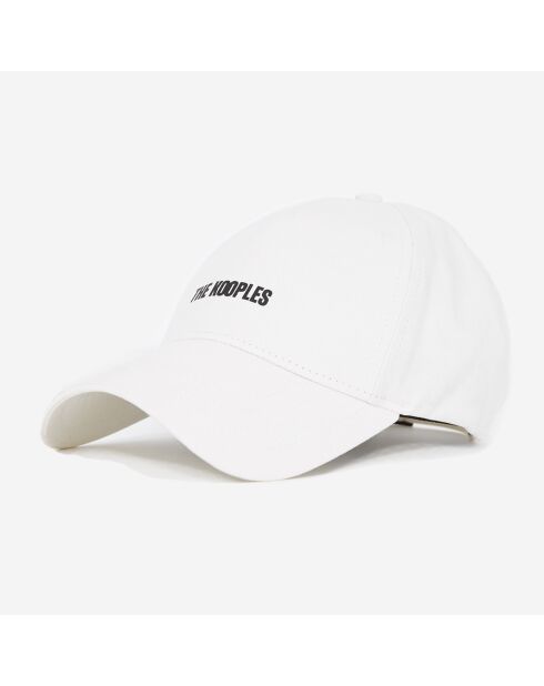 Casquette Logo The Kooples ecrue