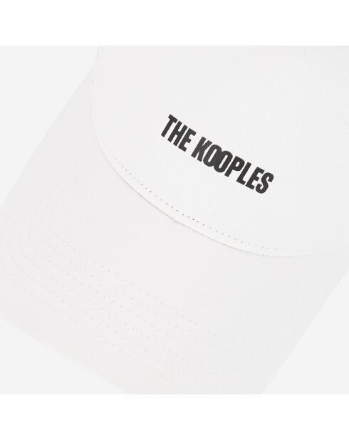 Casquette Logo The Kooples ecrue