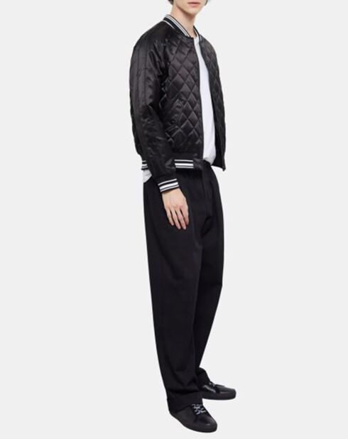 Bombers Broderie Tigre noir