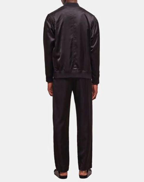 Blouson Zip et Poches côté noir