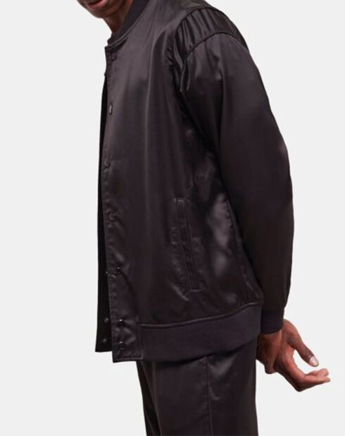 Blouson Zip et Poches côté noir