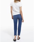 Jean Slim Bleu Delavé bleu denim