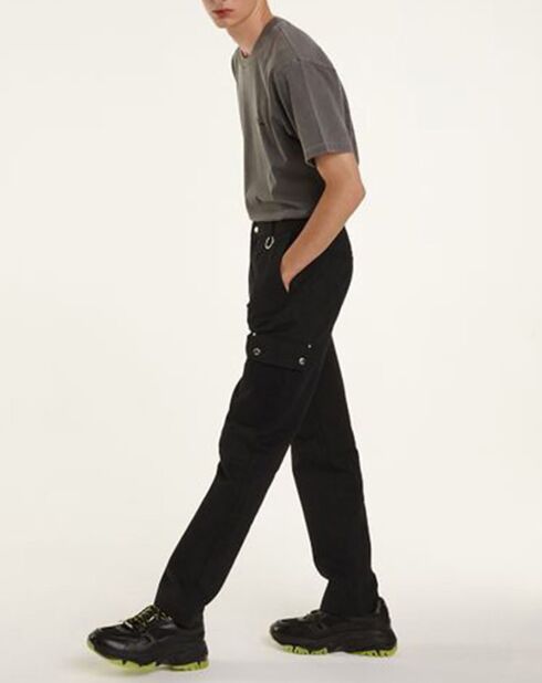 Pantalon Streetwear poches Cargo Côté noir