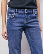 Jean Bootcut Bleu Delavé bleu denim