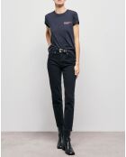 Jean Slim Delavé noir lavé