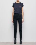 Jean Slim Delavé noir lavé