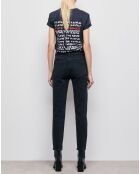 Jean Slim Delavé noir lavé