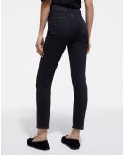 Jean Slim Delavé noir lavé