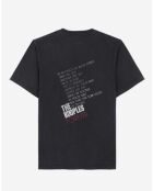 T-Shirt Mc Tiger noir délavé