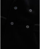 Veste en Velours Croisée noire