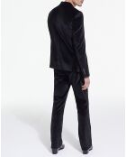 Veste en Velours Croisée noire
