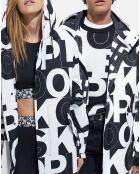 Parka Mixte et Waterproof noir/blanc