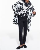 Parka Mixte et Waterproof noir/blanc