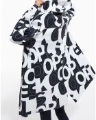Parka Mixte et Waterproof noir/blanc