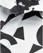 Parka Mixte et Waterproof noir/blanc