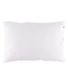 Housse de coussin 100% Lin Malaga blanc/pigeon - 40x60 cm