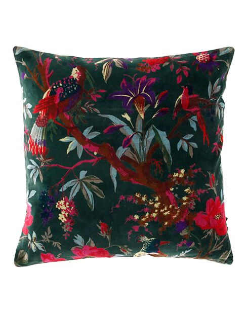 Housse de coussin en Velours Birdy cèdre - 45x45 cm