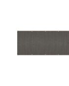 Brise-vue 220 gr/m² gris - 1.5x10 m