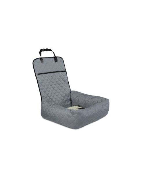 Siège de Voiture pour Chien 2 en 1 gris
