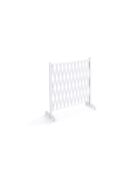 Barriere Extensible en plastique blanche - 35/220x87 cm