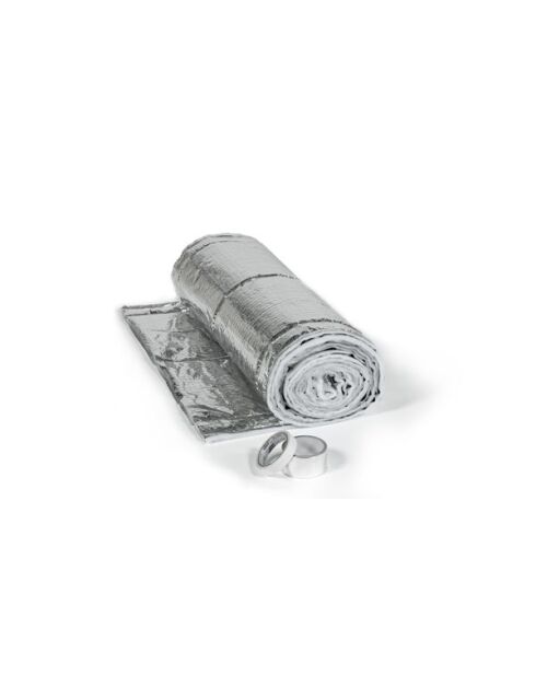 Kit isolation porte de garage gris - 7.6x0.75 m