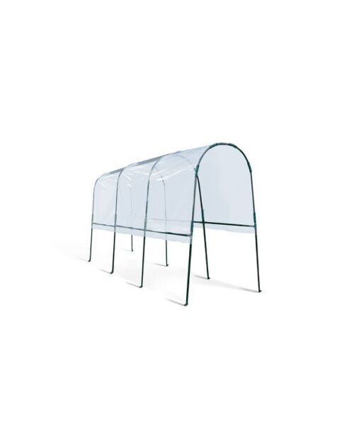 Serre tomate 4m V2 vert/transparent - 400x120x170  cm