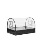 Serra da orto in metallo grigio antracite - 115x80x60 cm