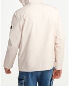 Parka à capuche sable