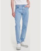 Pantalon droit light denim