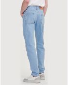 Pantalon droit light denim
