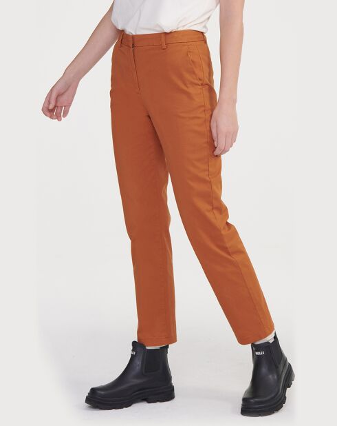 Pantalon chino  moka