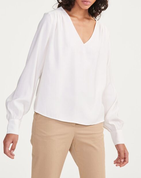 Blouse fluide lait