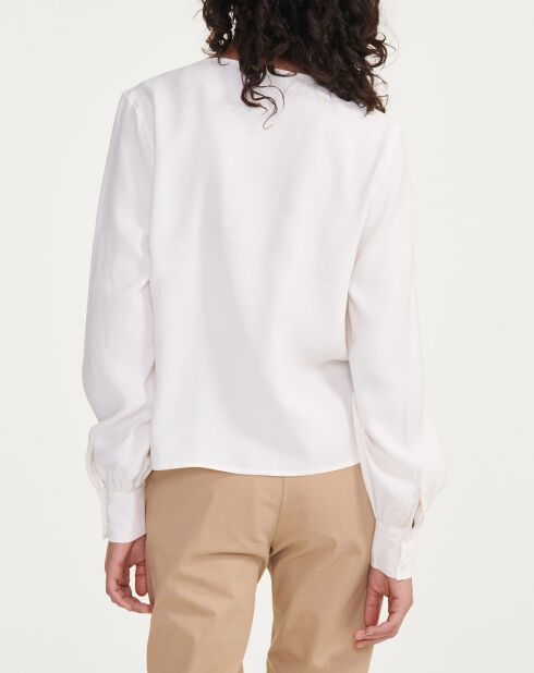 Blouse fluide lait