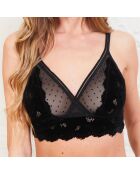Soutien-gorge non paddé Maya noir