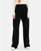 Pantalon en Coton & Lin black onyx